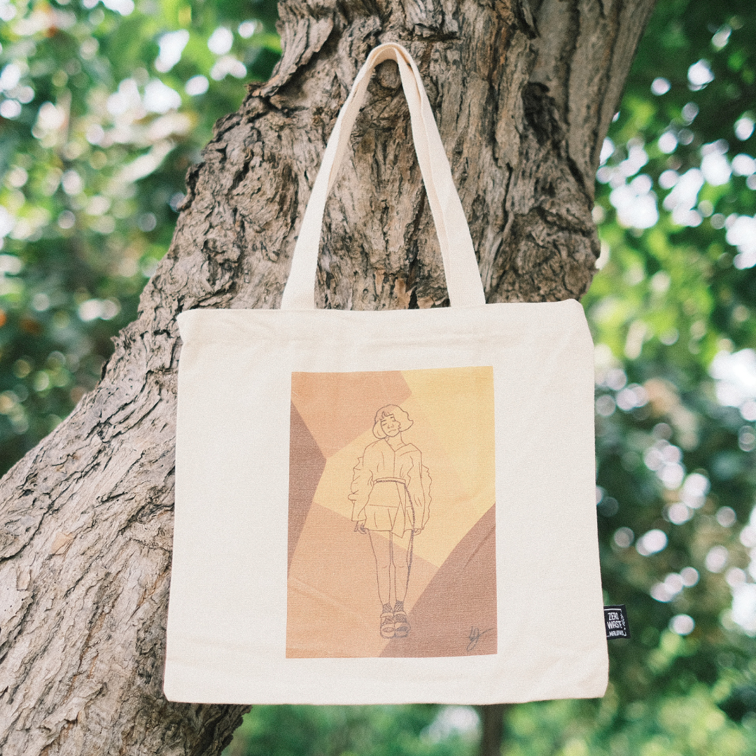 Nostalgia Tote Bag — Line Art